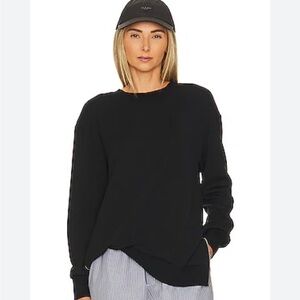Varley Women's Black Crew Neck Sweater